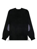 Needles mohair leather-patch cardigan
