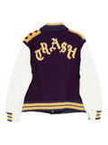 Needles embroidered letter jacket