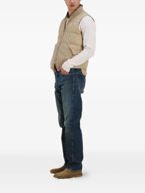 Fortela Vest zip quilted gilet
