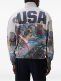 KITH Team USA quarter zip mountain sweatshirt