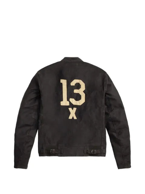 Ralph Lauren RRL number-appliqué cotton jacket