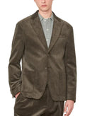 Officine Generale Michel corduroy single-breasted blazer