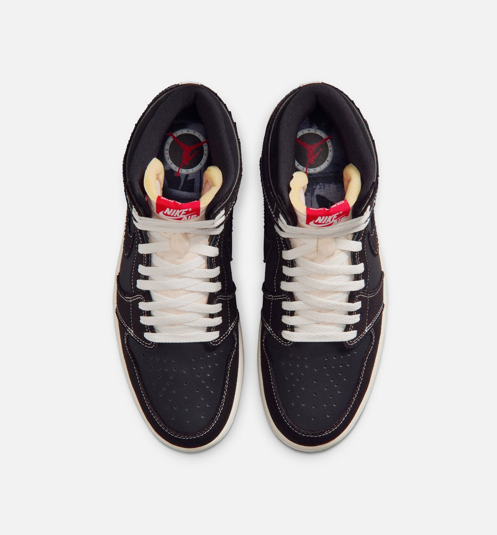 Air Jordan 1 Retro High OG Flight Club Men's Sneakers - Black / University Red / Sail / Gum Brown