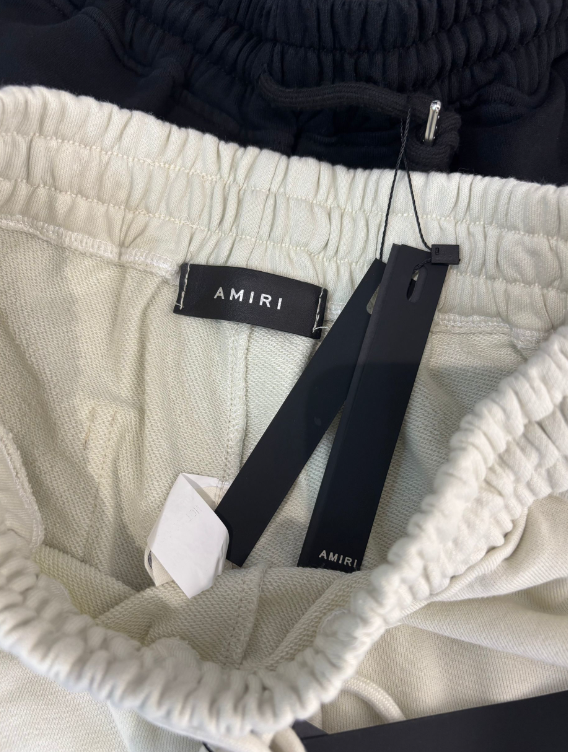 Distressed Logo Sweat Shorts